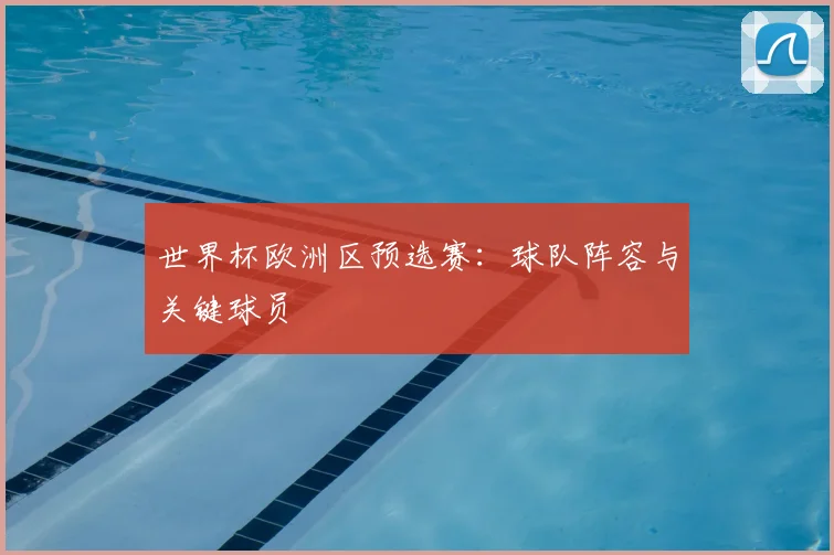 世界杯欧洲区预选赛：球队阵容与关键球员
