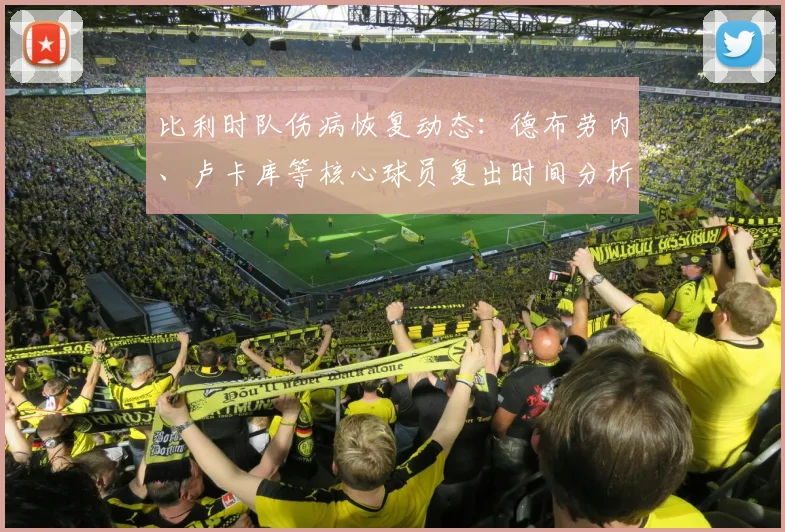 比利时队伤病恢复动态：德布劳内、卢卡库等核心球员复出时间分析
